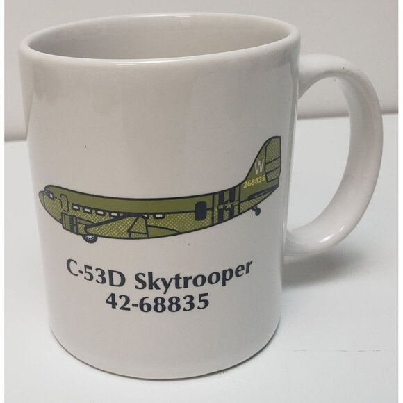 C-53D Skytrooper 42-68835 Airplane Coffee Mug EXCELLENT CONDITION!!! - Picture 1 of 6